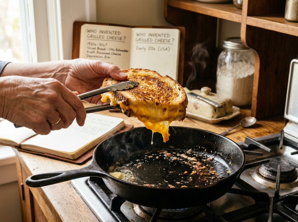 Who Invented Grilled Cheese