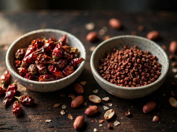 chilies-peppercorns